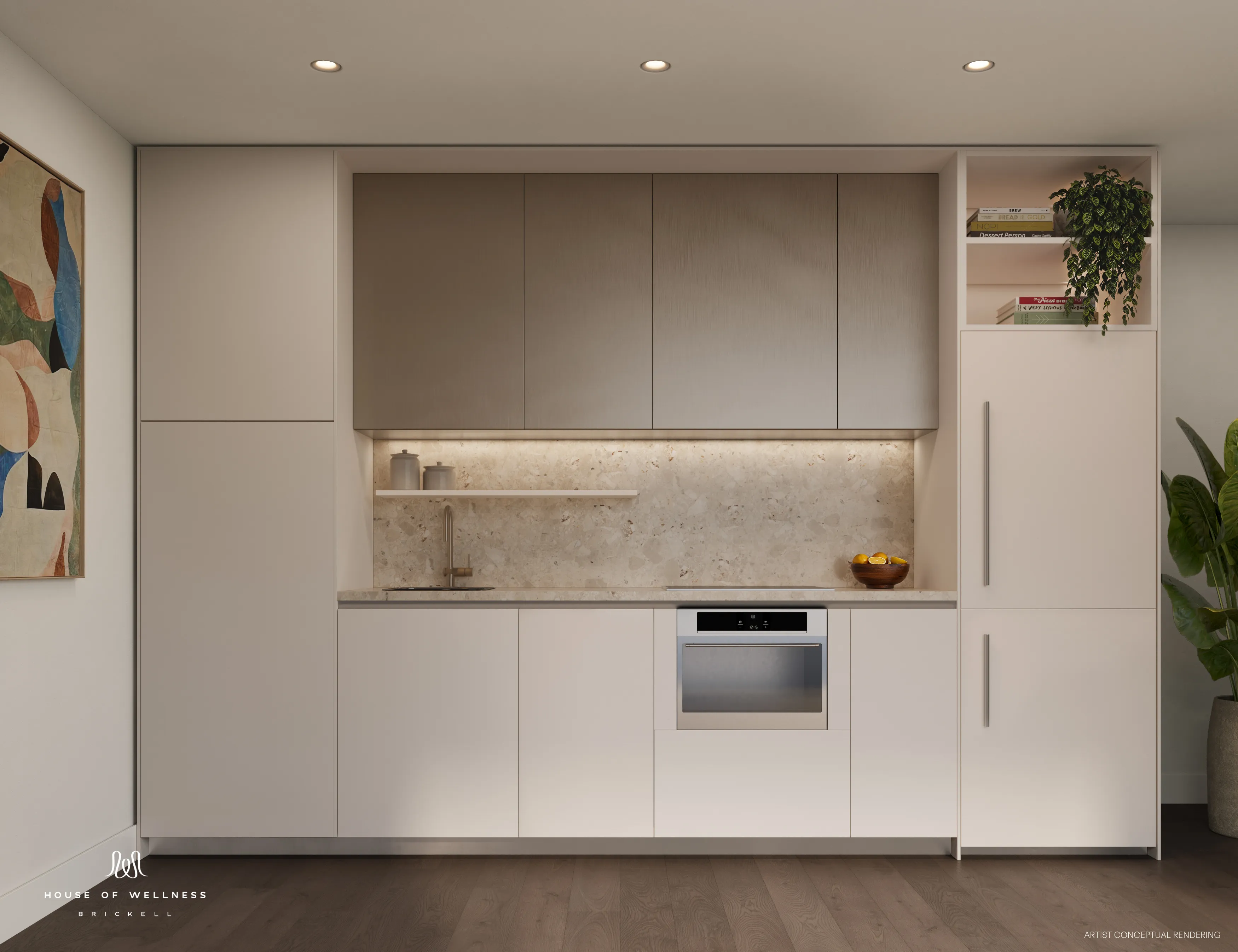 Kitchen interior of unit type B5